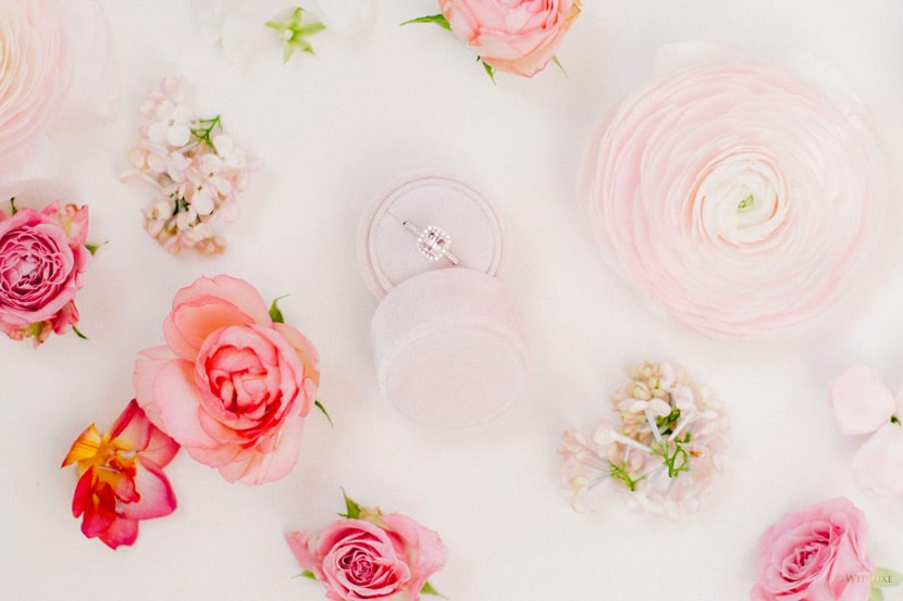 bague raffinée et élégante pour un Mariage chic à Paris