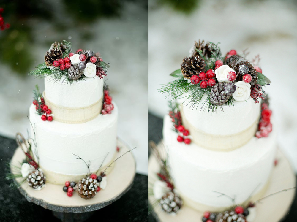 wedding cake hiver