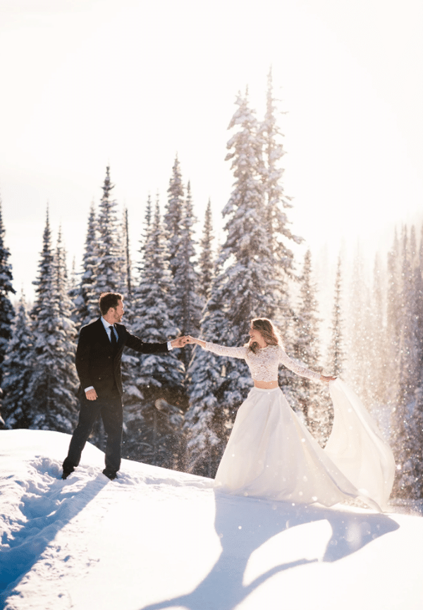 inspiration mariage hivernale