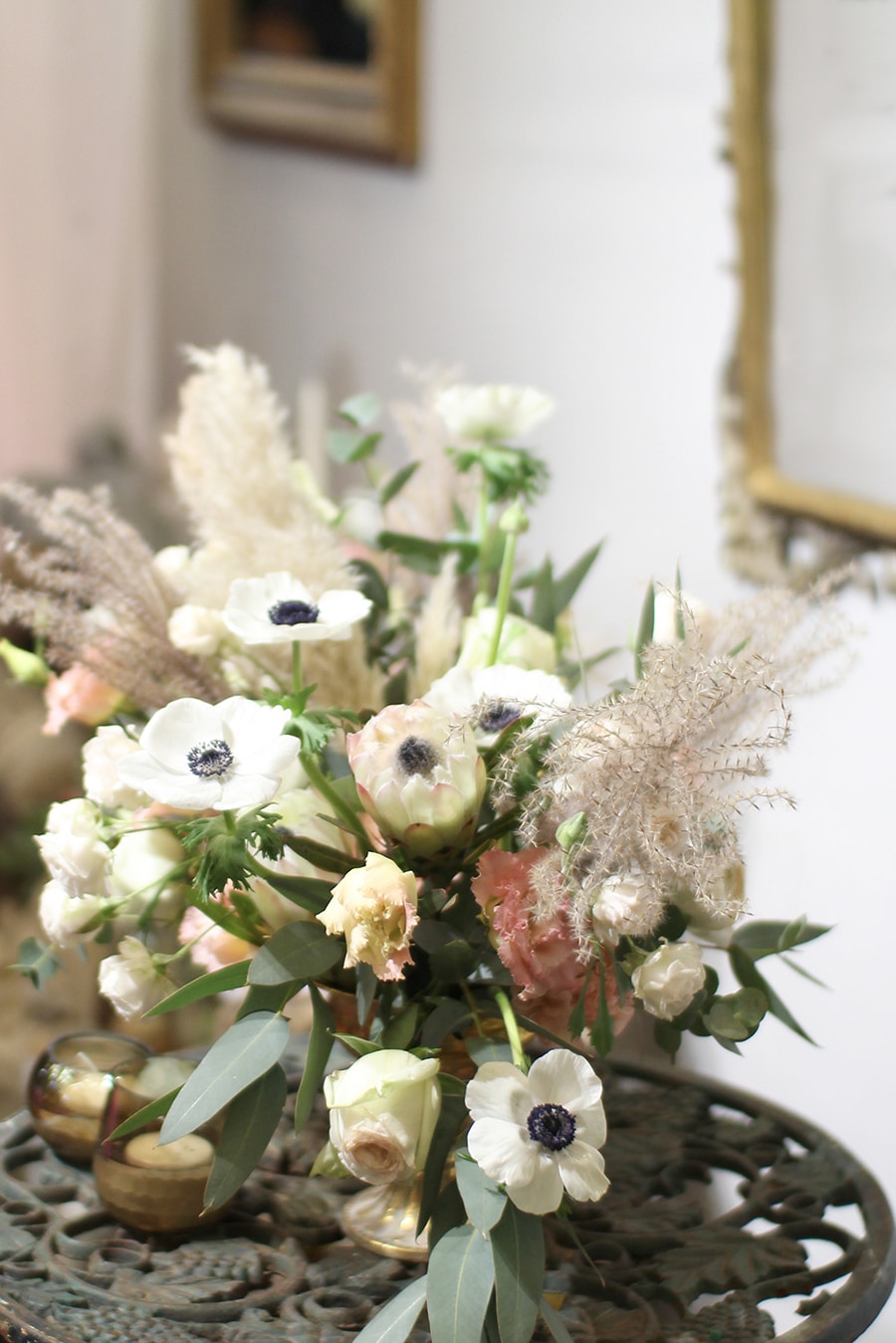 bouquet de mariage romantique