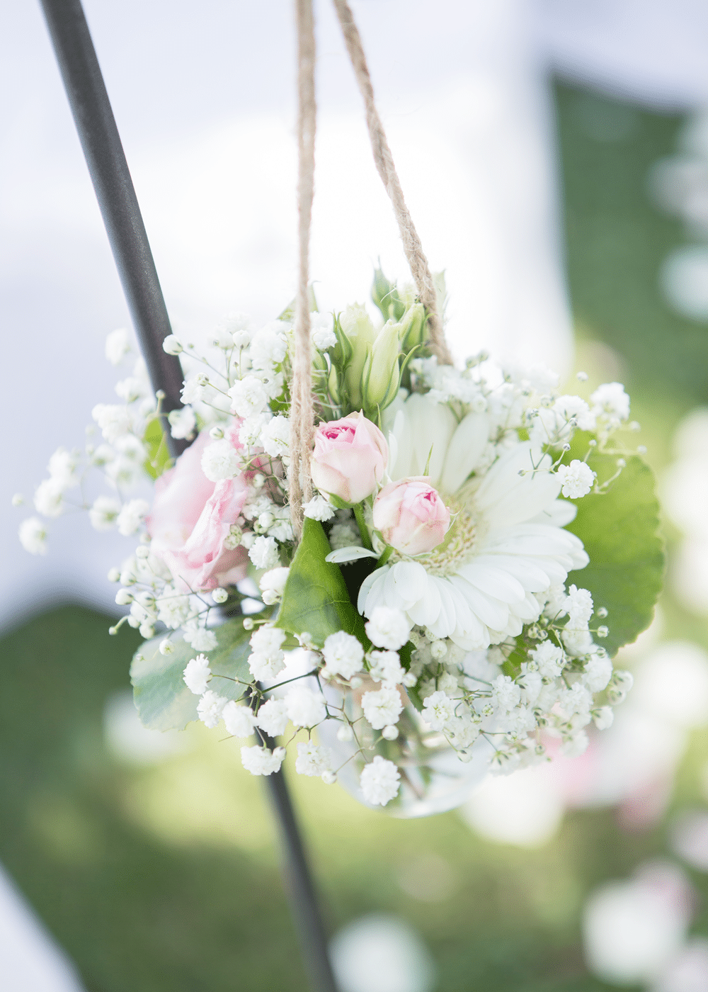 suspension pour les fleurs du grand jour