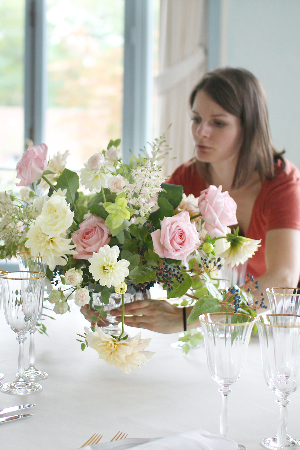 centre de table mariage