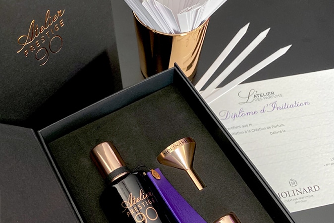 Maison Molinard atelier parfum sur mesure en partenariat avec Atout Coeur Wedding