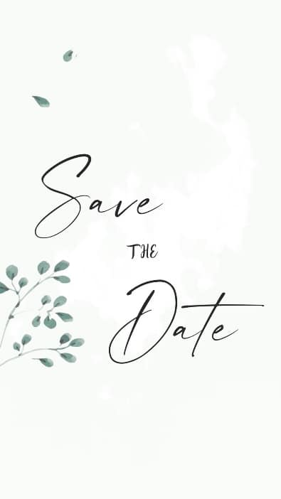 save the date video