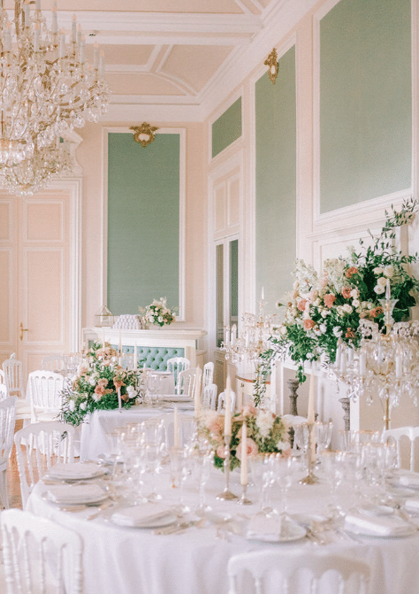 décoration mariage table de réception